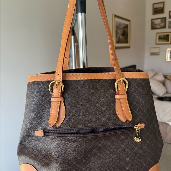 Rioni Brown and Tan Tote Bag - Picture 4 of 9